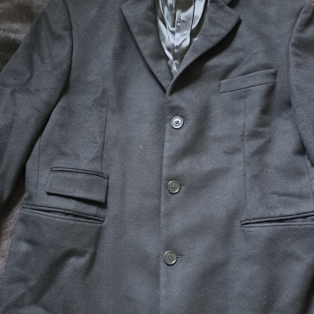 John Varvatos Charcoal Trench Coat